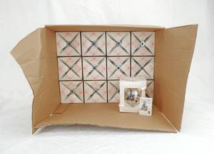 lot 202 image: Case of 13 Vintage 1996 Norman Rockwell Christmas Feast Limited Edition Christmas Ornaments