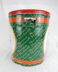 lot 218 image: Vintage Norman Rockwell 100th Anniversary Sporting Boys Series Large Tin