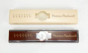 lot 184 image: Vintage 1989 Classic Moments Collectors Edition Norman Rockwell Adventures Between Adventures Watch