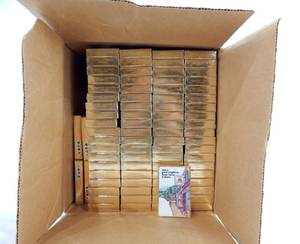lot 222 image: Case of 161 Vintage State Farm Playing Card Decks