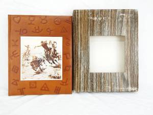 lot 34 image: Vintage 1973 Limited Edition Artists of the Old West Leather Bound Book