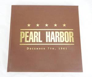 lot 35 image: Vintage 1999 Limited Edition Pearl Harbor - December 7, 1941 Leather Bound Book