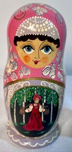 lot 161 image: Nesting Dolls