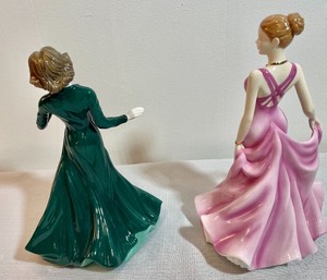 lot 109 image: 2 Royal Doulton Pretty Ladies Figurines