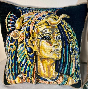 lot 158 image: 2 Hand Stitched Pillows