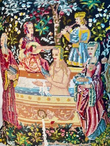 lot 151 image: Hand Stitched Pillow