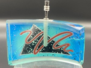 lot 5 image: Irving Glass Perfume Bottle w Dabber (1989)