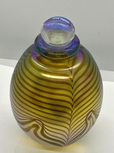 lot 168 image: Gorgeous Artist Created Dabber Bottle