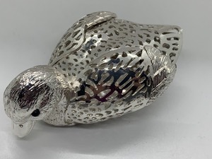 lot 240 image: Christofle Duck Figurine