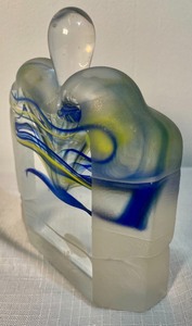 lot 128 image: Handcrafted Polish Perfume - Dabber Bottle