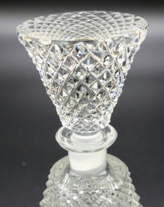 lot 81 image: West Germany Crystal Perfume Bottle