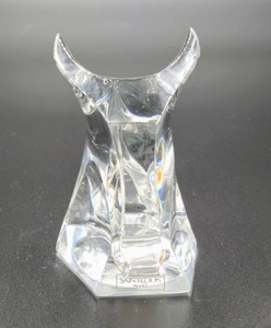lot 83 image: St. Louis France Crystal Horse Figurine