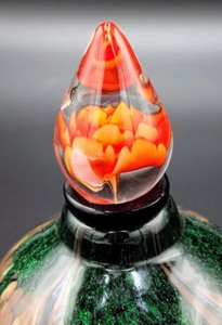 lot 89 image: Dale Tiffany Art Glass Perfume Bottle