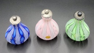 lot 93 image: Small Murano Glass Bottles
