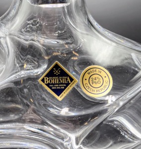 lot 96 image: Bohemia Czech Crystal Decanter