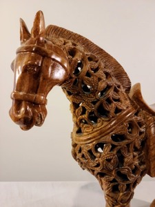 lot 203 image: Chunar Horse Sculpture