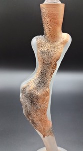 lot 218 image: Elena Graure Art Glass Torso Perfume Bottle