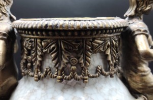 lot 226 image: Ornate Vase with Figural Handles