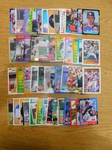 lot 102 image: (50) Nolan Ryan Cards Various Years LK
