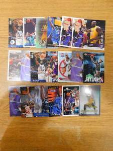 lot 105 image: (20) Shaquille ONeal Cards HOFer LK