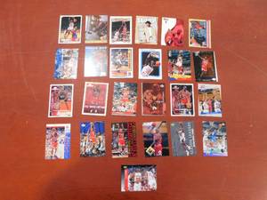 lot 125 image: (25) Michael Jordan Cards THE GOAT LK