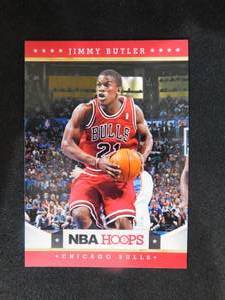lot 38 image: 2012-13 NBA Hoops Jimmy Butler Rookie Card #249 LK