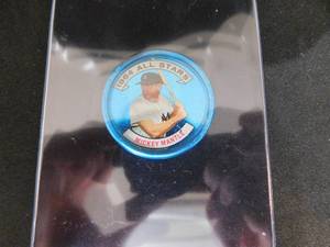 lot 44 image: 1964 Topps Coin Insert Mickey Mantle #131 LK