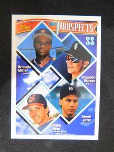 lot 73 image: 1994 Topps Prospects Derek Jeter #158 New York Yankees LK