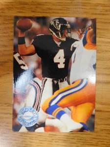 lot 82 image: 1991 Pro Set Platinum Brett Farve Rookie Card #290 HOFer LK