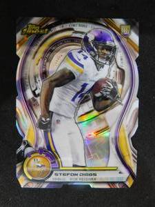 lot 86 image: 2014 Finest Atomic Rookie Stefon Diggs Rookie Card LK