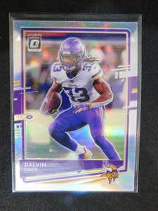 lot 134 image: 2020 Donruss Optic Prizm Silver Dalvin Cook #64 LK