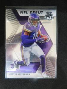 lot 135 image: 2020 Panini Marquee Justin Jefferson Rookie Card #270 LK