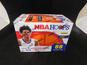 lot 194 image: 2020-21 NBA Hoops Blaster Box Sealed Anthony Edwards Rookie LK