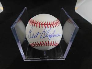 lot 196 image: Bert Blyleven Autographed Major League Baseball Guaranteed Authentic