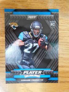 lot 233 image: 2017 Panini POD Leonard Fournette Rookie Card #R2 LK
