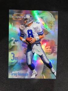 lot 240 image: 1996 Summit 3rd & Long Troy Aikman Serial #14142000 LK