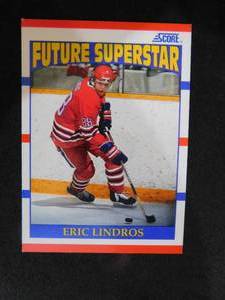 lot 246 image: 1990-91 Score Eric Lindros Rookie Card #440