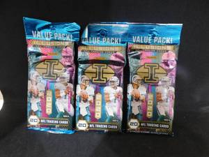 lot 54 image: (3) 2020 Illusions Football Value Packs Sealed