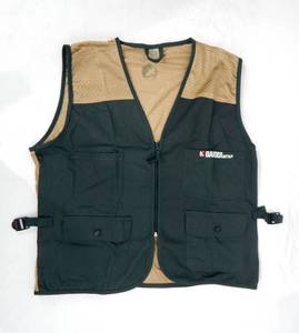 Case of 65 Gander Mountain Adult Small Green and Gold Fishing Hunting Vests