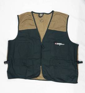 Case of 52 Gander Mountain Adult XXL 2XL Green and Gold Fishing Hunting Vests