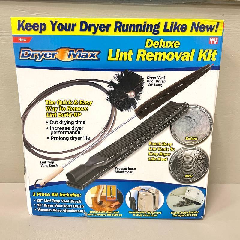 lot 31 image: DRYER MAX Dryer Lint Removal Kit.