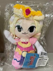 lot 106 image: Lot of 4 The Legend of Zelda Princess Wind Waker Plush Toys