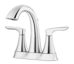 lot 7 image: Pfister&nbspWeller 4 in. Centerset 2-Handle Bathroom Faucet in Chrome