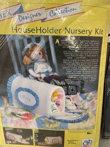 lot 73 image: Lot of 2 Craft Kits Cross Stitching Kit