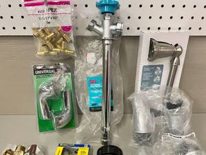 lot 24 image: Lot of Various Plumbing Supplies and Values