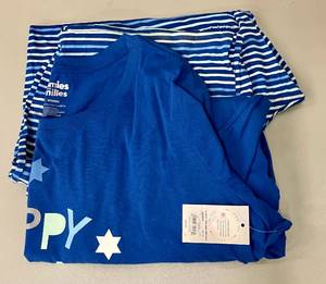 lot 35 image: Jammies Hanukkah Womens Sleep Top and Pants Pajama Set 2X
