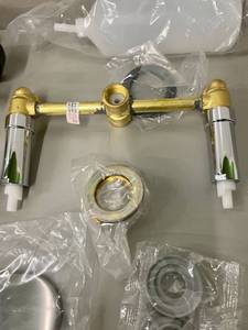 lot 38 image: Lot of Faucet Valves and Parts