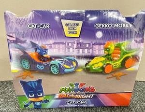 lot 80 image: PJ Masks Catboy Race Into the Night Vehicles Toy Set