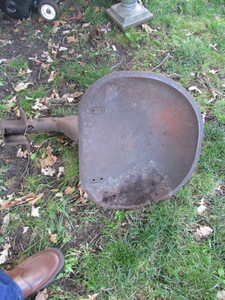 lot 28 image: Vintage Farm Equipment Seat