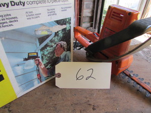 lot 62 image: Garage Items